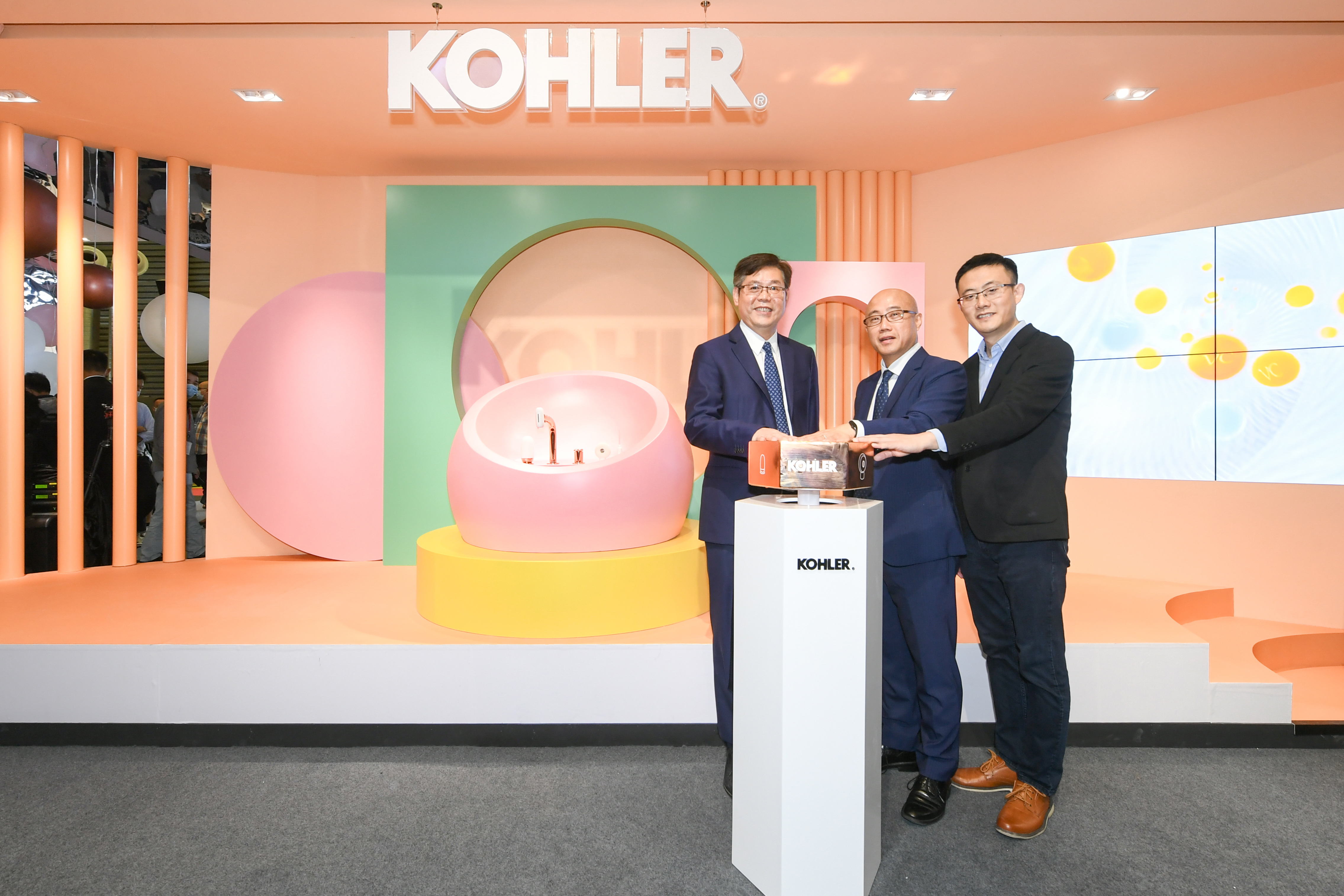 科勒携新品亮相第26届中国国际厨卫展智享美妆生活