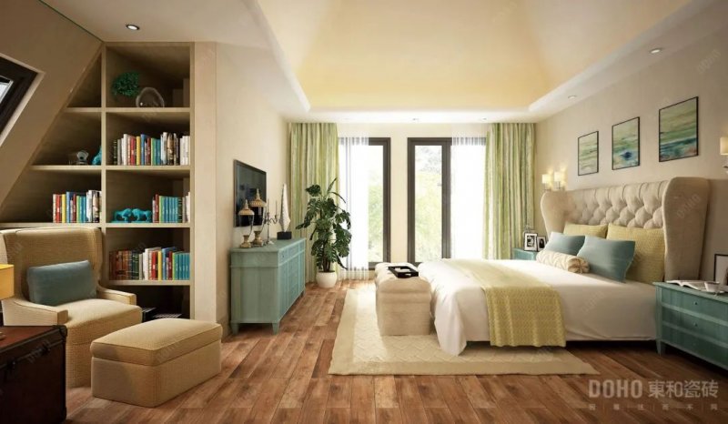 超高出镜率的木纹砖 每个卧室都是定制款！_4