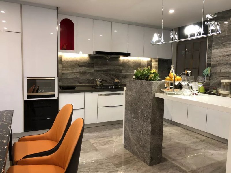 玛缇瓷砖开放式厨房+岛台 | 厨房的正确打开方式_5
