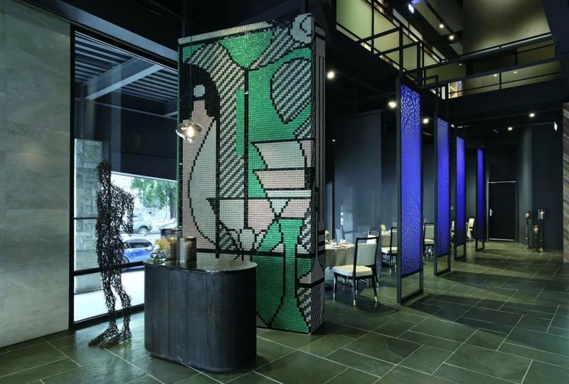6种马赛克瓷砖餐厅应用，让店面设计与众不同_1
