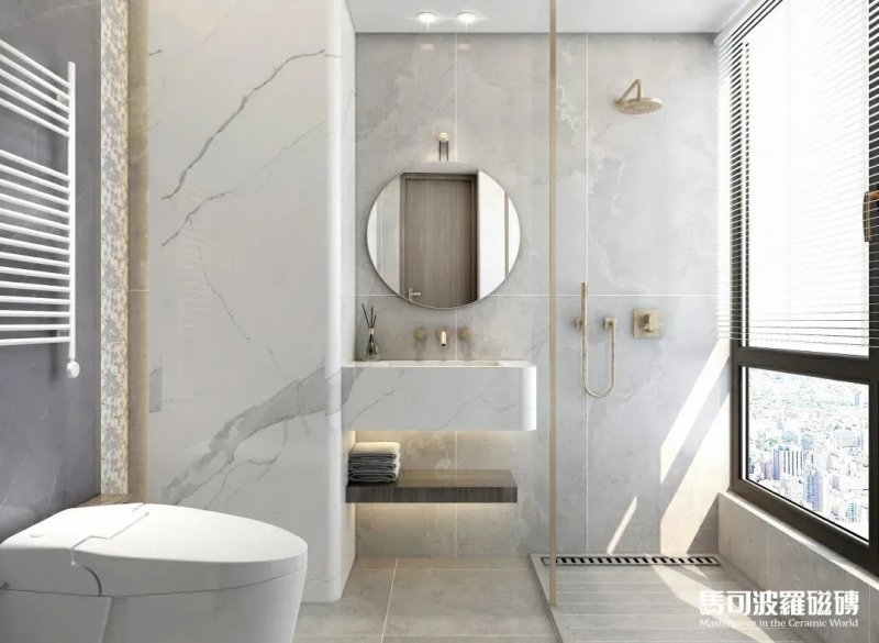 马可波罗瓷砖：带给您不一样的浴室惊艳搭配！_5