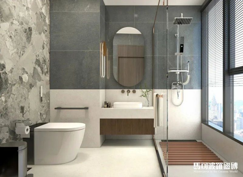 马可波罗瓷砖：带给您不一样的浴室惊艳搭配！_6