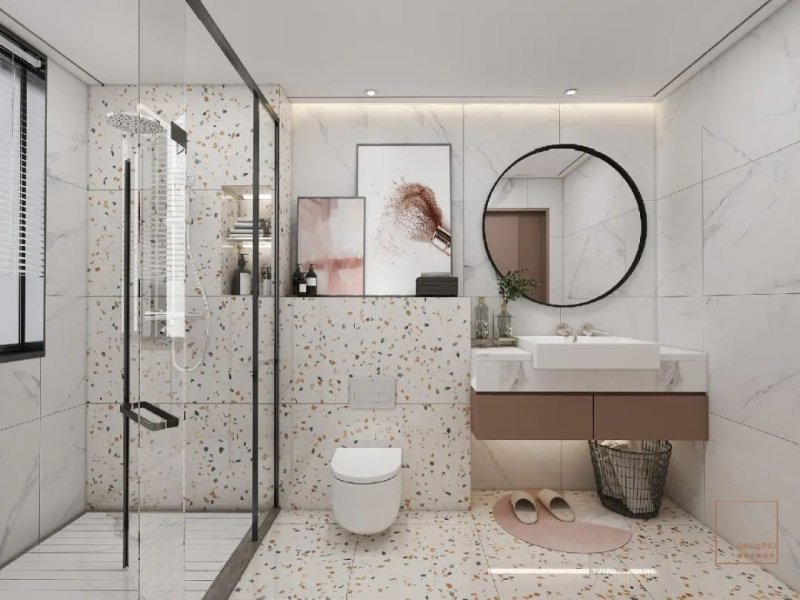 道格拉斯瓷砖：4种卫浴间多变风格设计方案_5