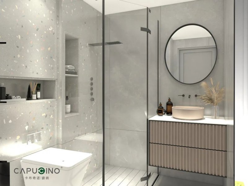 浴室的设计 既要实用舒适又要时尚个性！_1