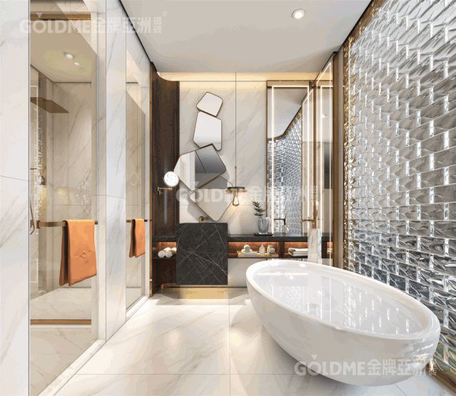 金牌亚洲陶瓷：打造精致私享浴室 为生活充电_1