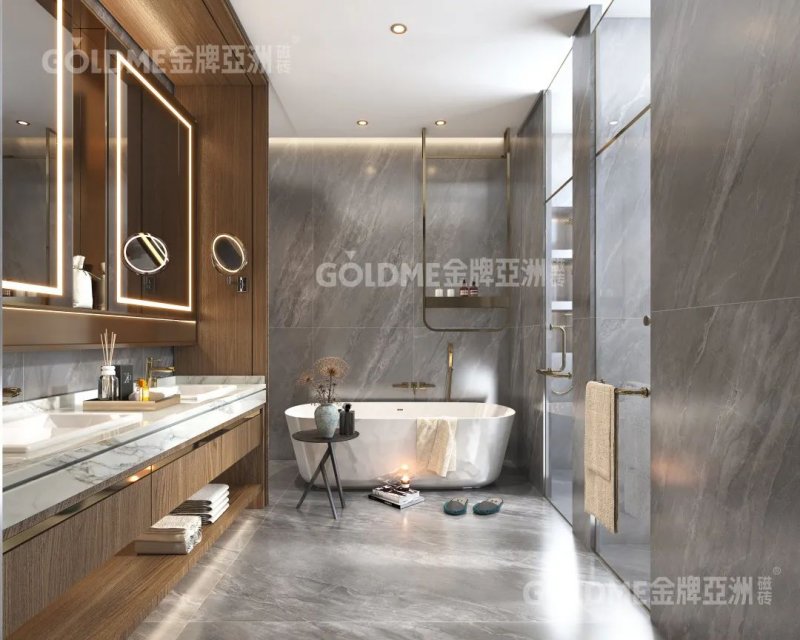 金牌亚洲陶瓷：打造精致私享浴室 为生活充电_4
