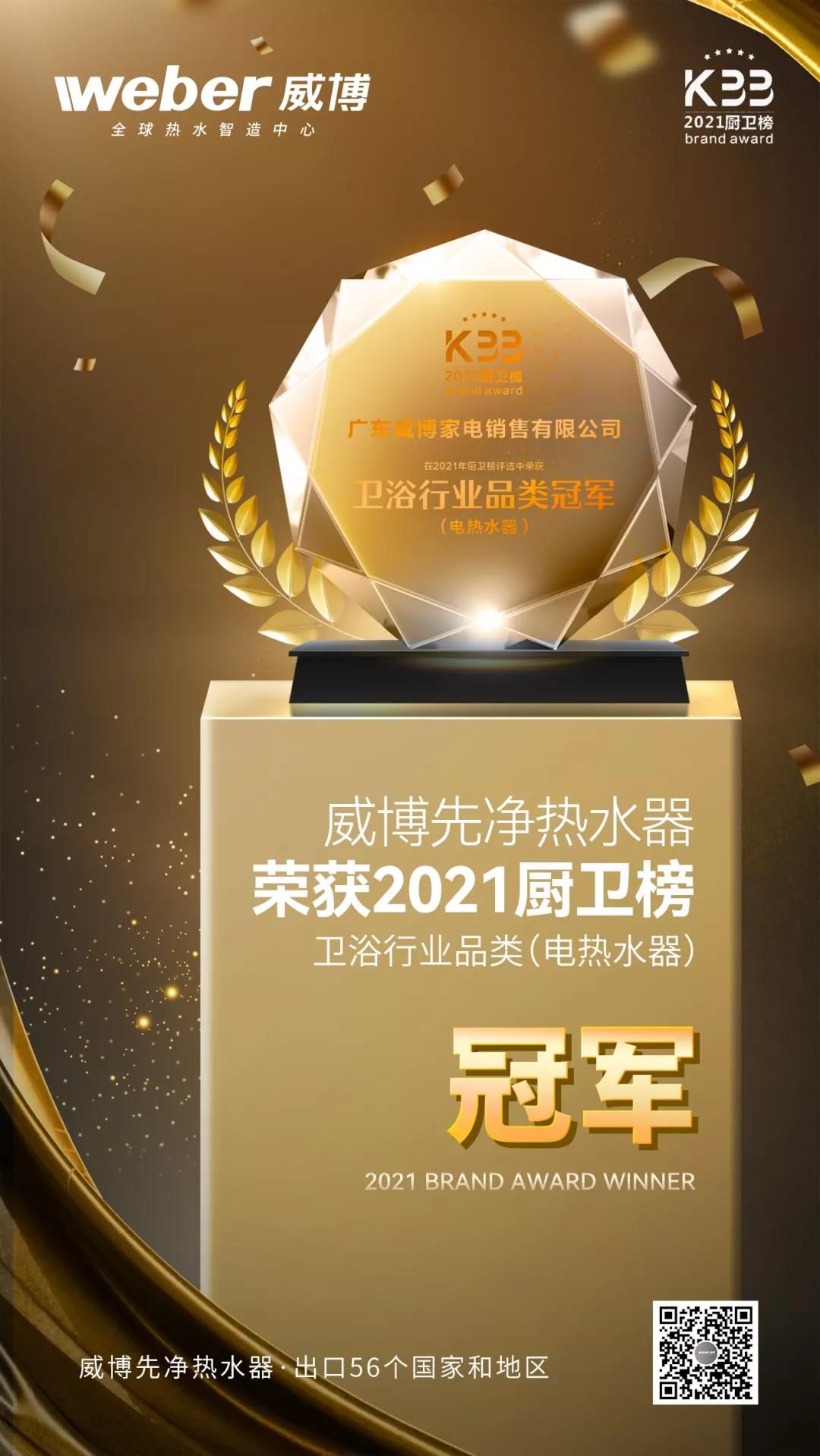威博电热水器荣膺2021卫浴行业品类冠军4.jpg